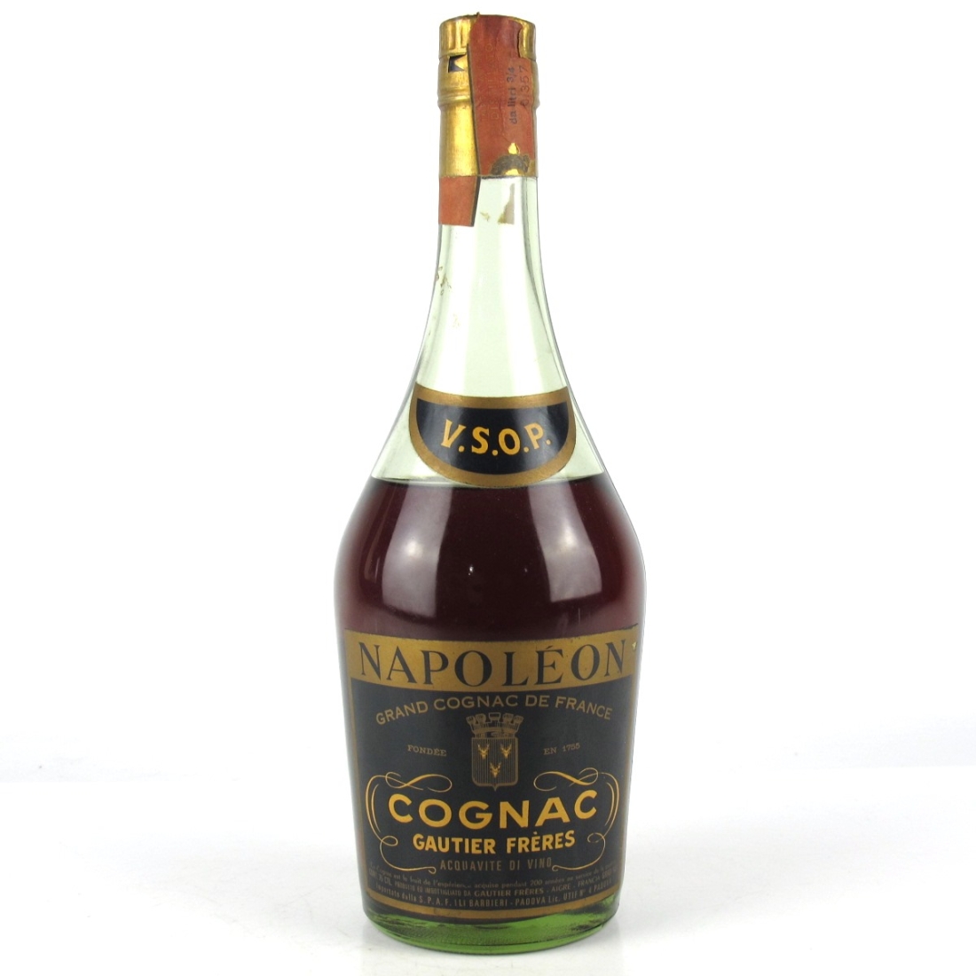 Gautier Freres VSOP Napoleon Cognac 1970s