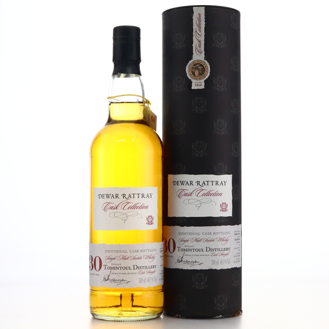 Tomintoul 1975 Dewar Rattray 30 Year Old