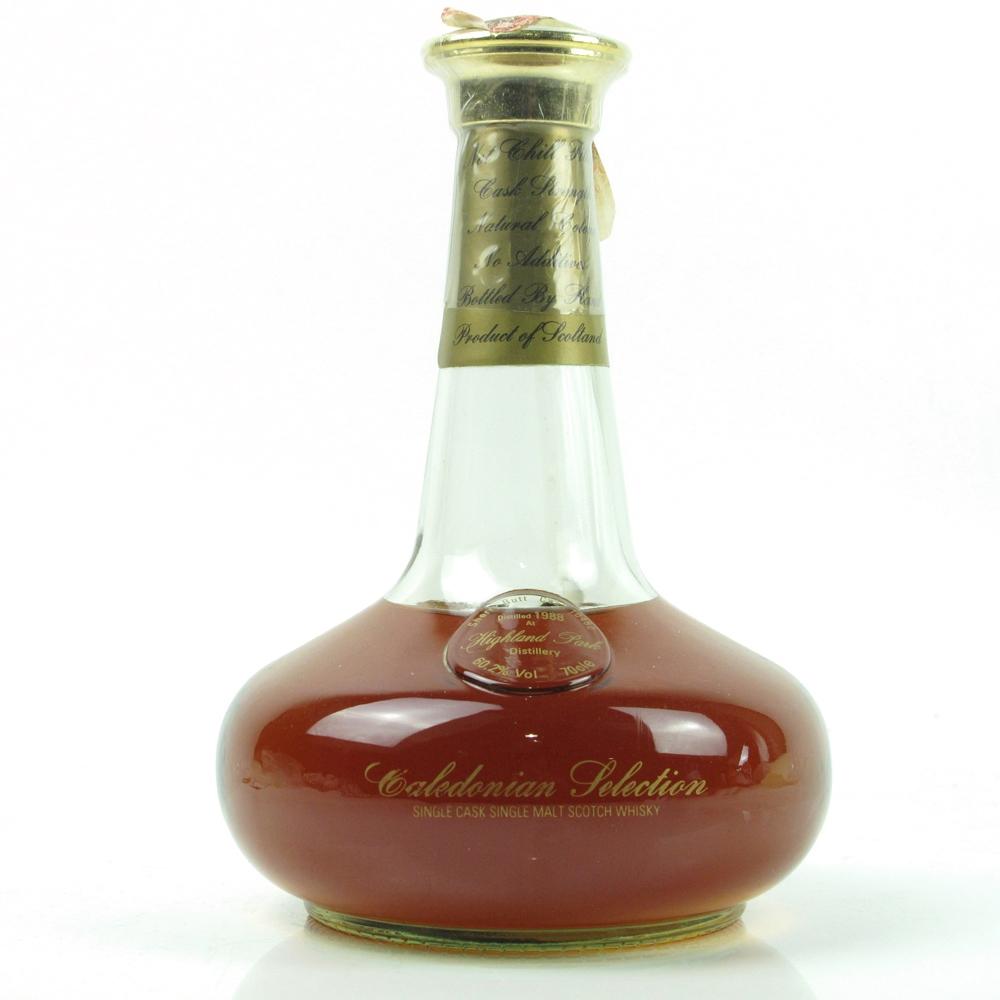 Highland Park 1988 Caledonian Selection Decanter / Italian Export