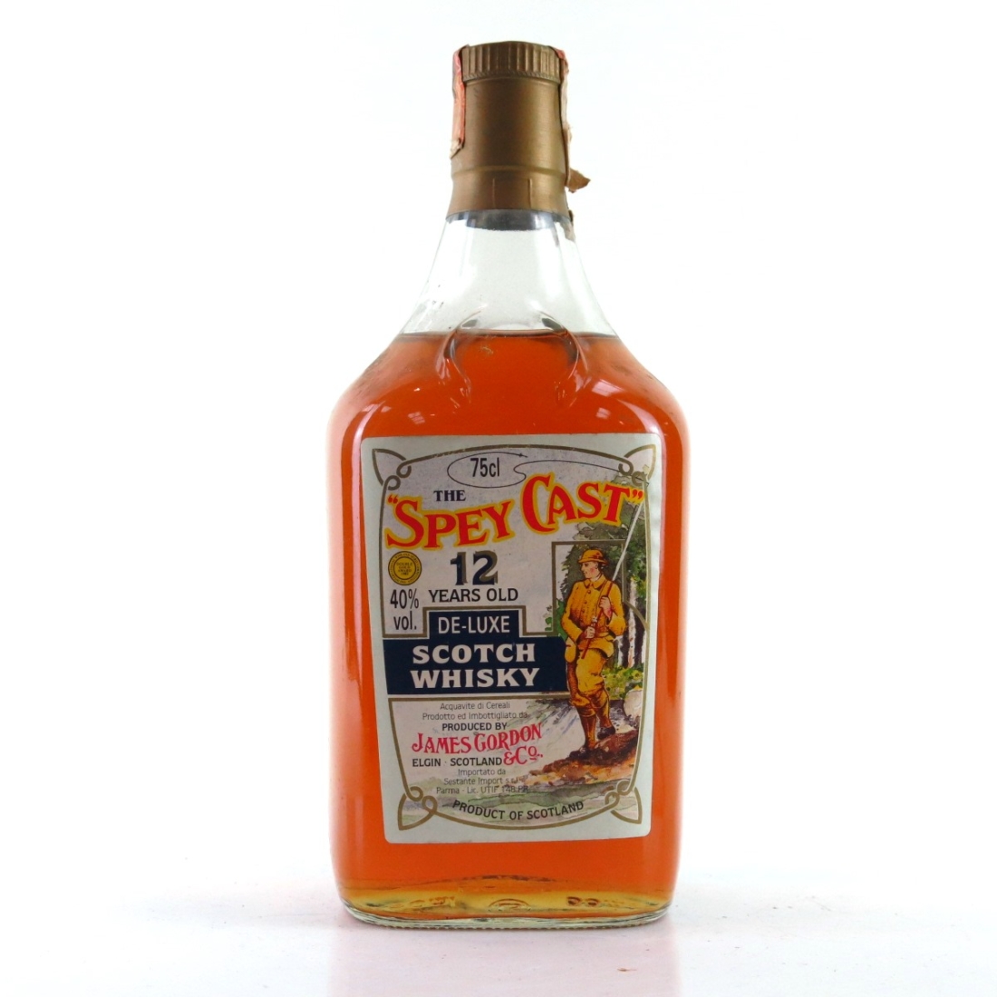 Spey Cast 12 Year Old De-luxe Scotch 1980s