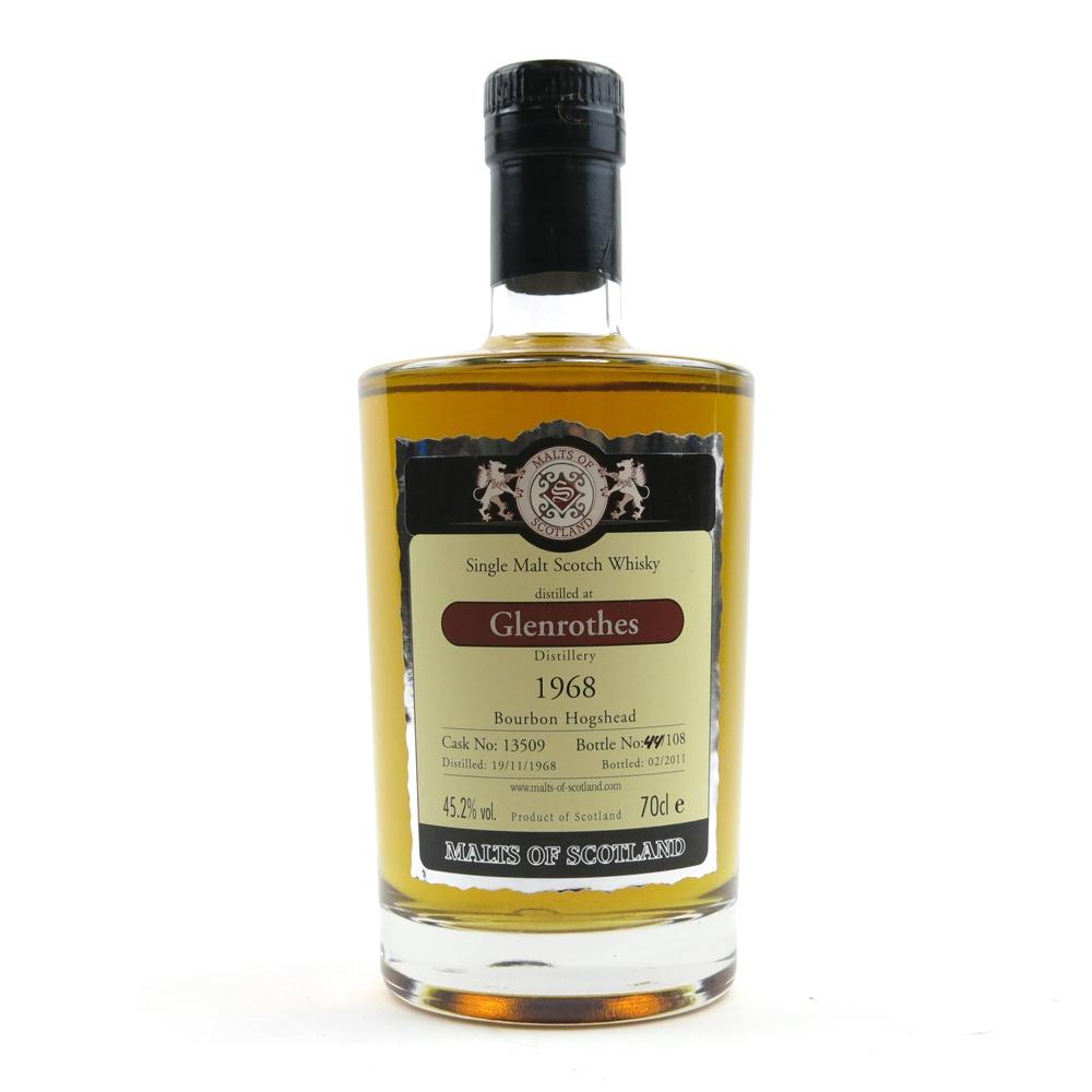 Glenrothes 1968 Malts of Scotland 41 Year Old
