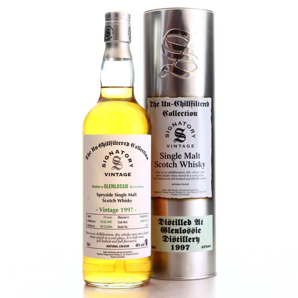 Glenlossie 1997 Signatory Vintage 19 Year Old