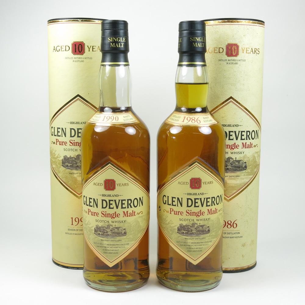 Glen Deveron 10 Year 1986 / Glen Deveron 10 Year 1990