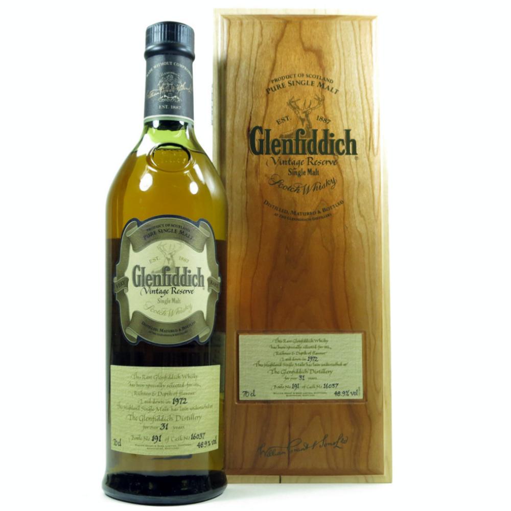Glenfiddich 1972 Vintage Reserve 33 Year Old