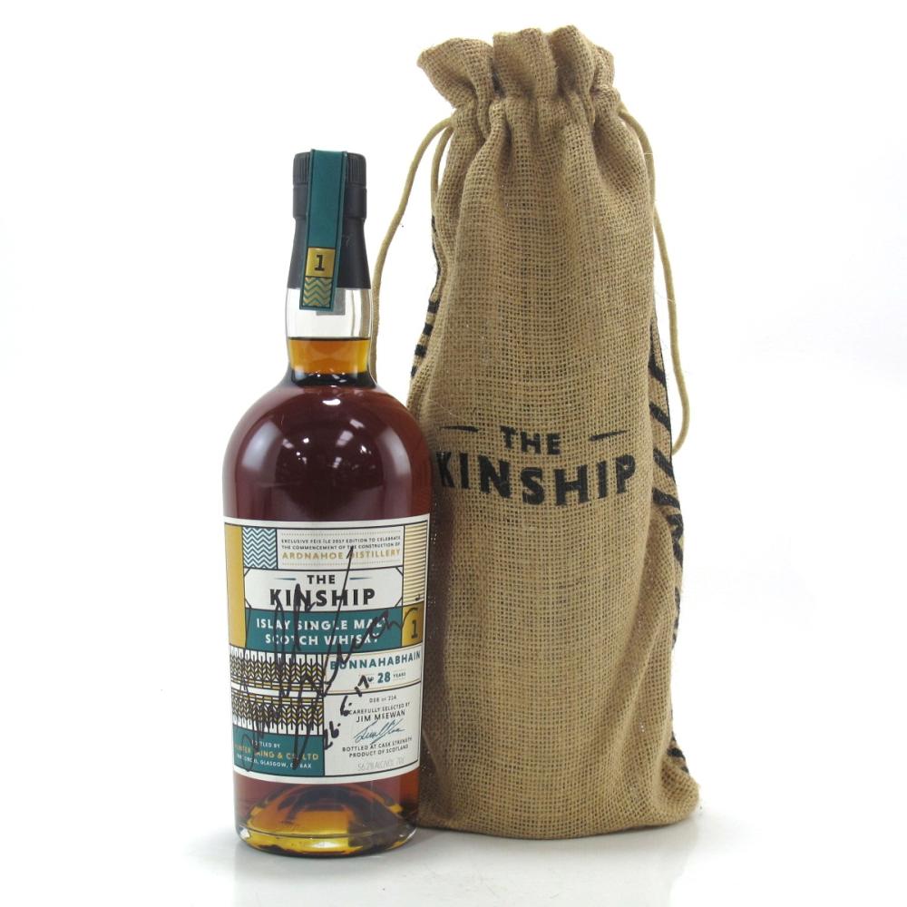 Bunnahabhain 28 Year Old Hunter Laing Kinship / Feis Ile 2017 - Signed