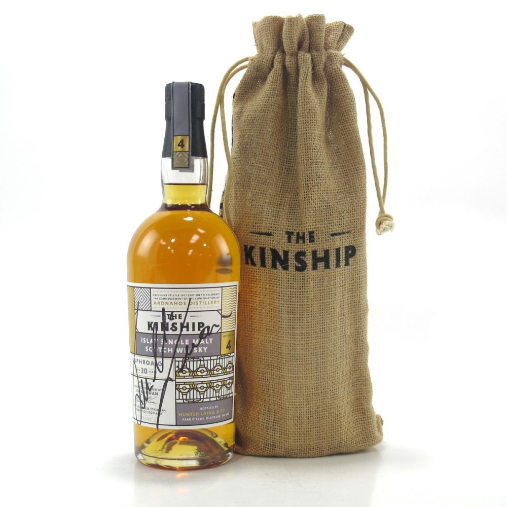 Laphroaig 30 Year Old Hunter Laing Kinship / Feis Ile 2017 - Signed