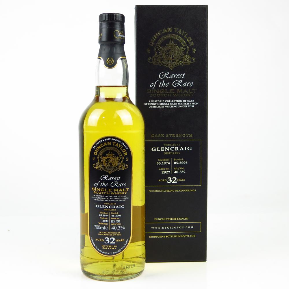 Glencraig 1974 Duncan Taylor 32 Year Old / Rarest of the Rare