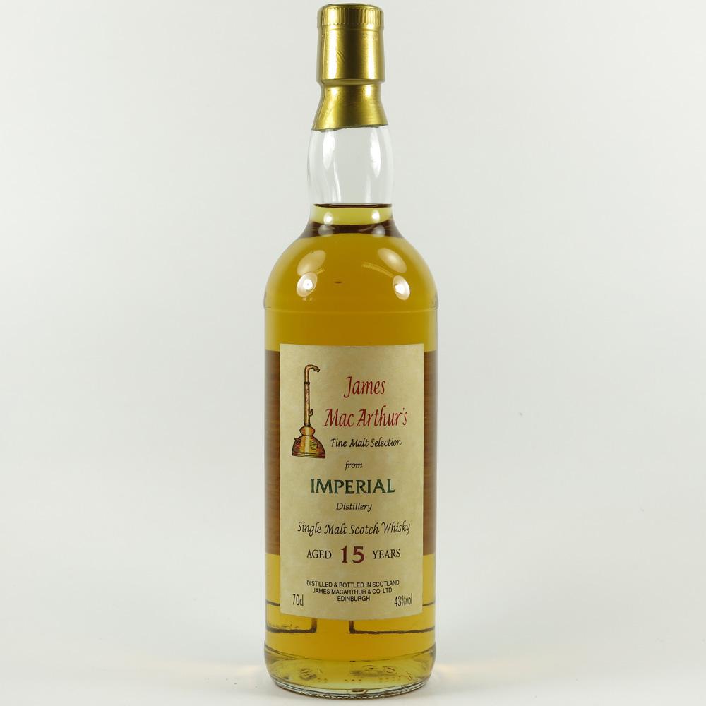 Imperial 15 Year Old James MacArthur's Fine Malt Selection