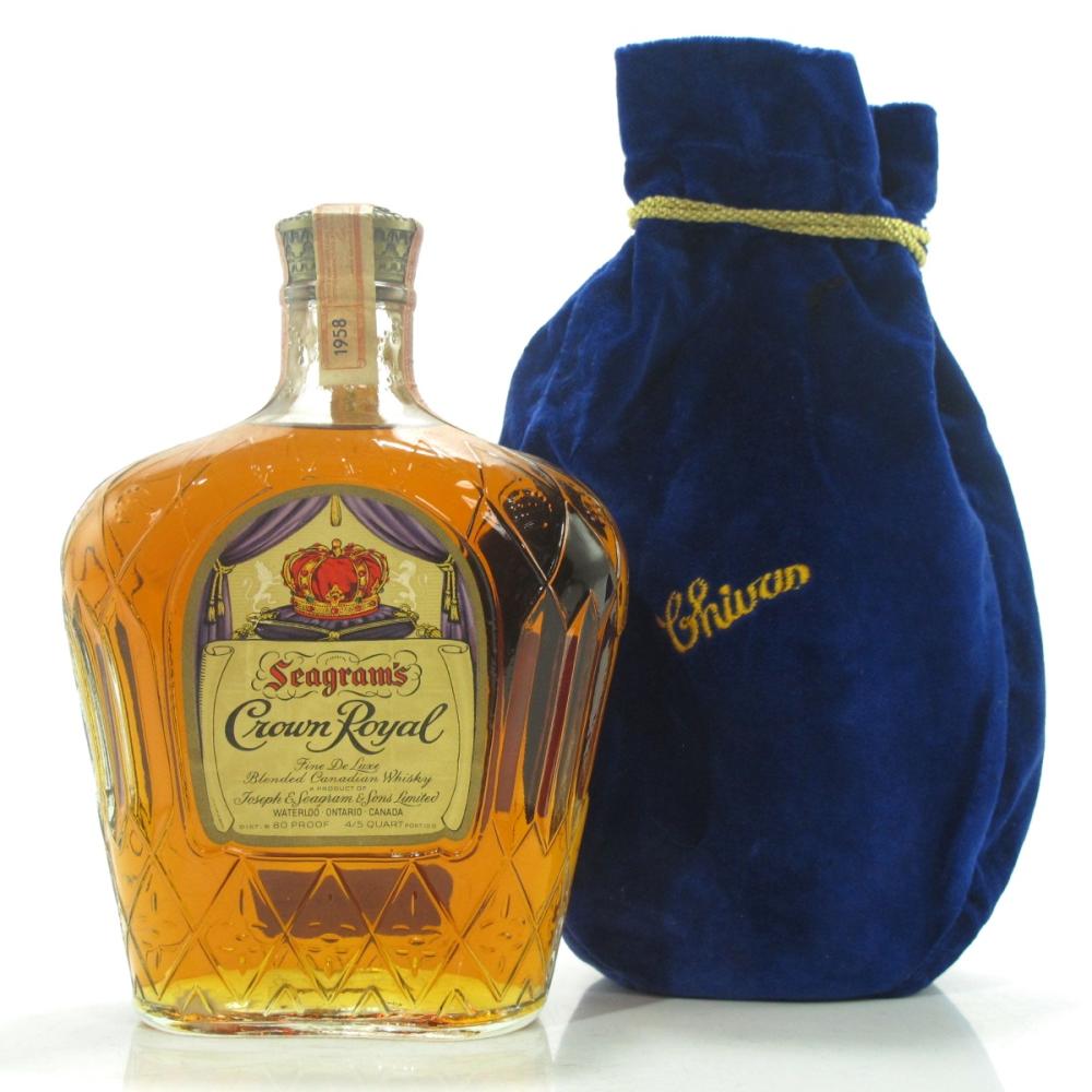 Seagram's Crown Royal 1958 / US Import