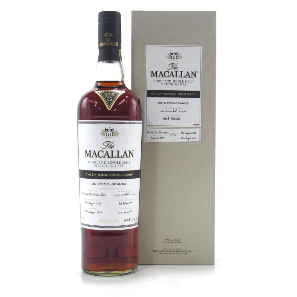 Macallan 2003 Exceptional Cask #8841-03 75cl / US Import
