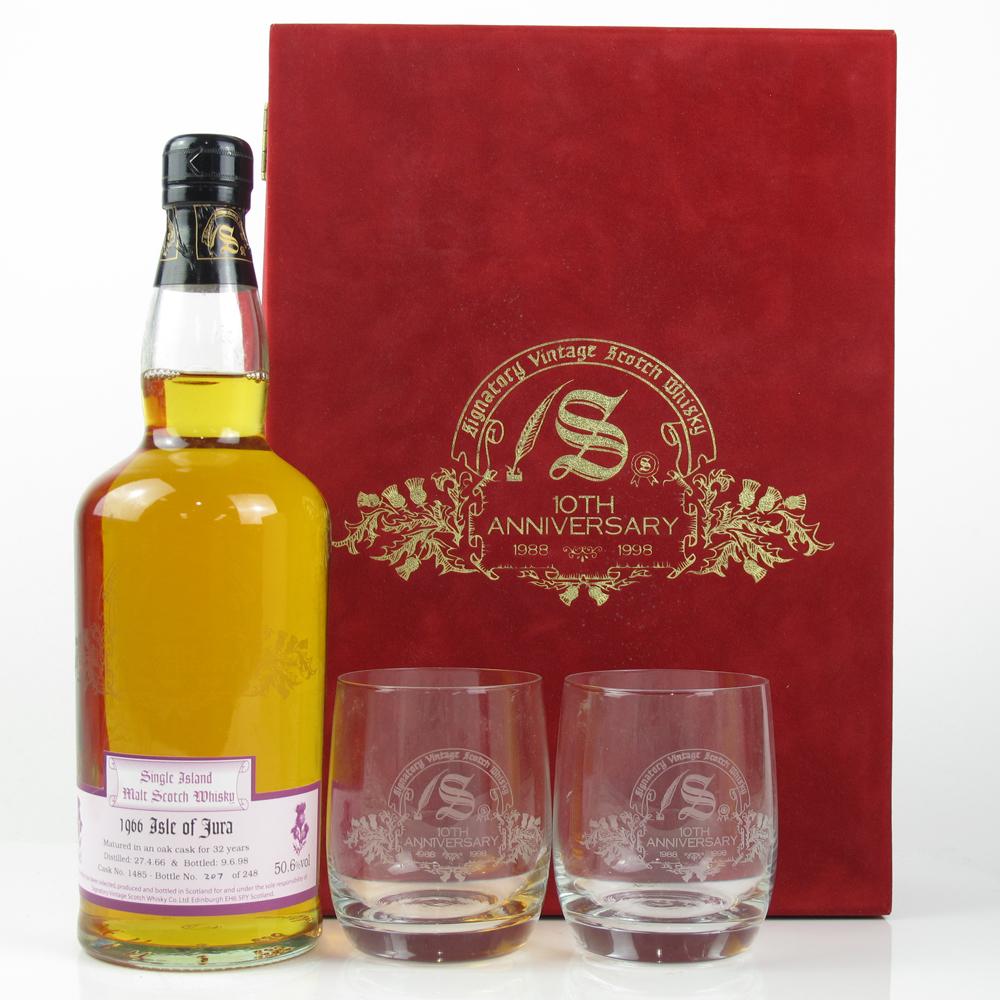 Jura 1966 Signatory Vintage 32 Year Old 10th Anniversary Gift Pack
