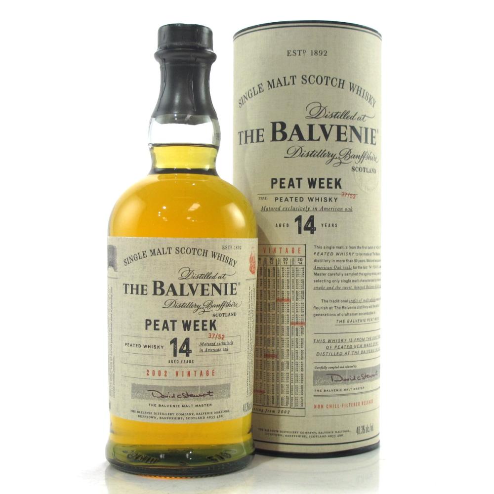Balvenie 2002 Peat Week 14 Year Old 75cl / US Import