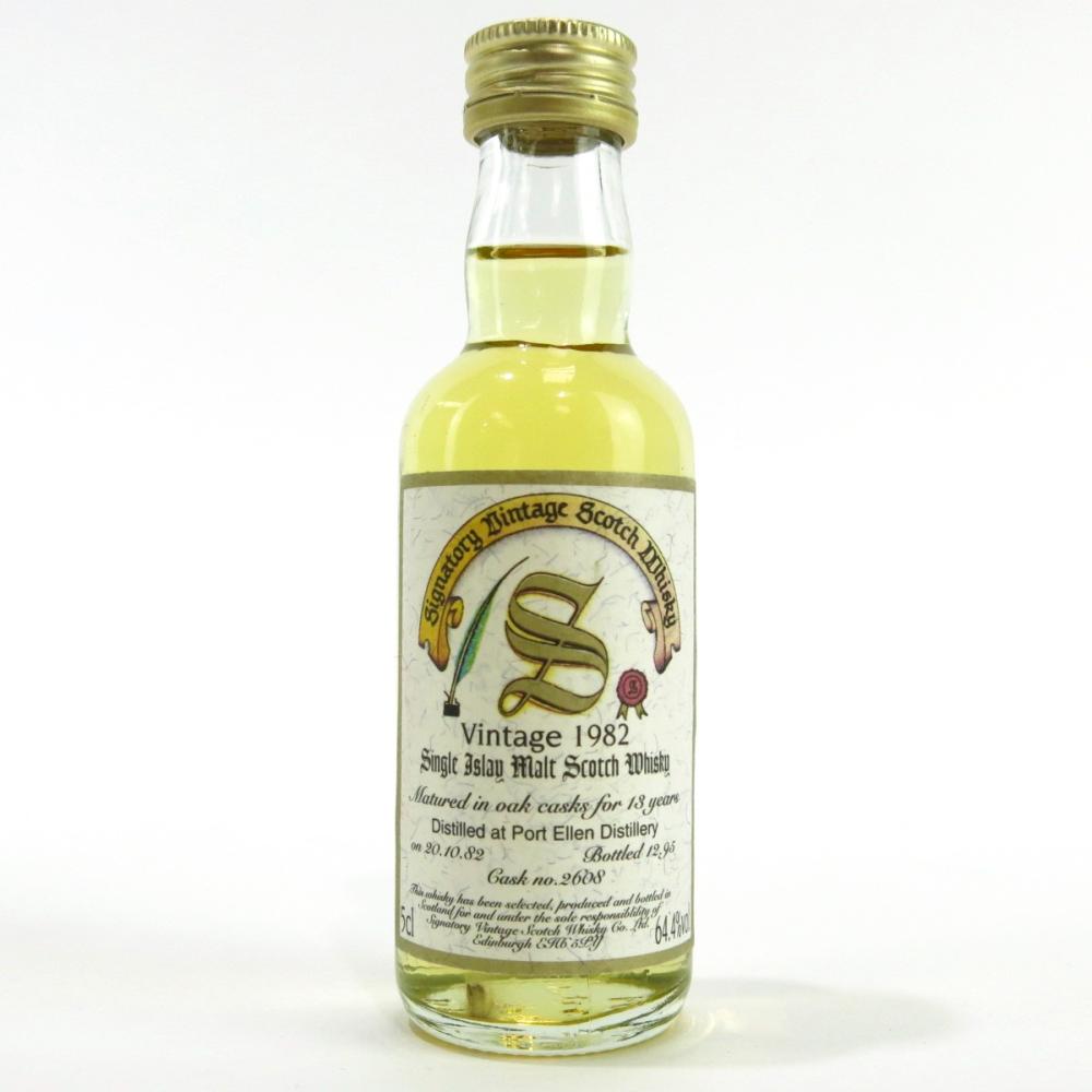 Port Ellen 1982 Signatory Vintage 13 Year Old Miniature 5cl