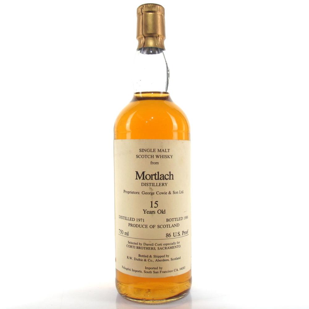 Mortlach 1971 Duthie for Corti 15 Year Old