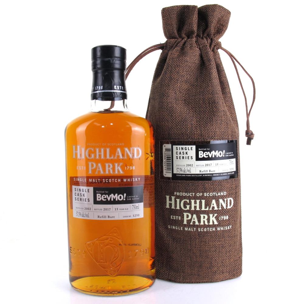 Highland Park 2002 Single Cask 15 Year Old #3250 75cl / BevMo US Exclusive