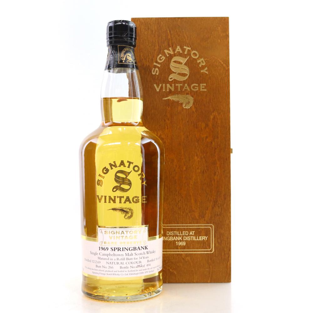 Springbank 1969 Signatory Vintage 34 Year Old