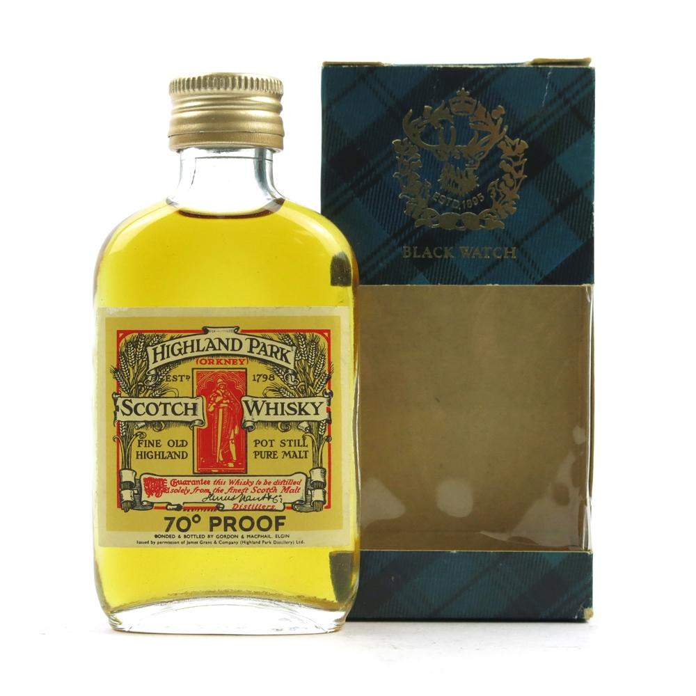 Highland Park 1950s/1960s / St Magnus Label Miniature