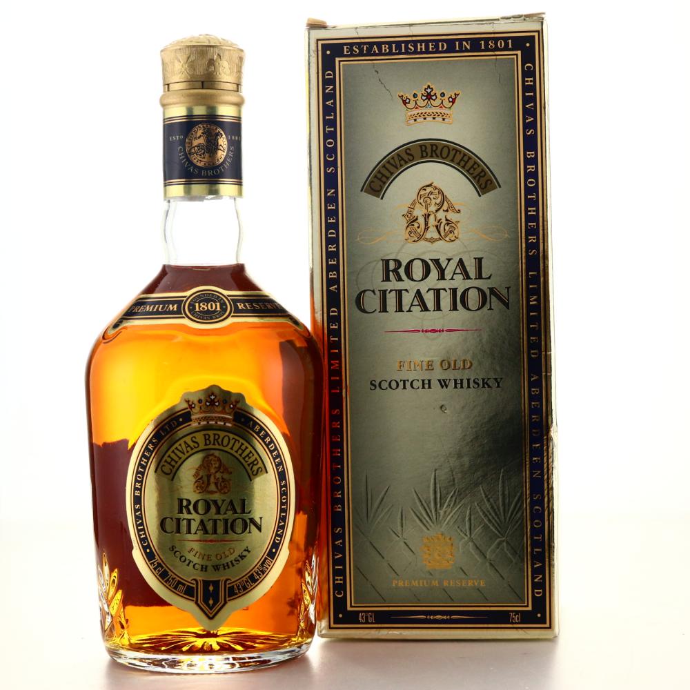 Chivas Brothers Royal Citation 1990s