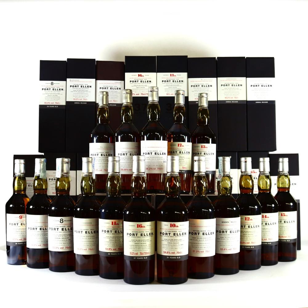 Port Ellen 1st-17th Release 17 x 70cl