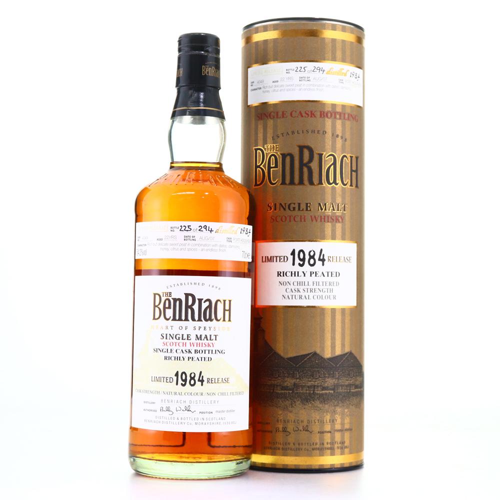 Benriach 1984 Peated Single Port Cask 22 Year Old #4049