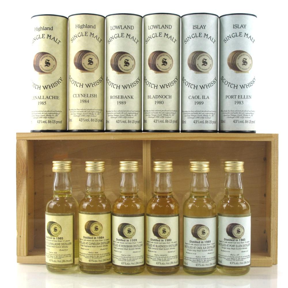 Signatory Vintage Miniature Gift Pack 6 x 5cl / US Import