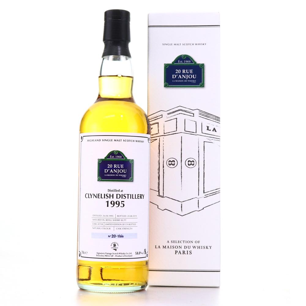 Clynelish 1995 Signatory Vintage 20 Rue d'Anjou / LMDW