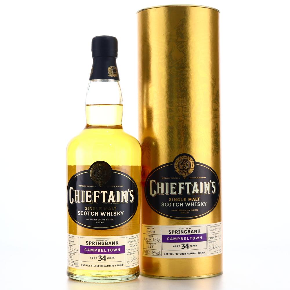 Springbank 1970 Chieftain's 34 Year Old