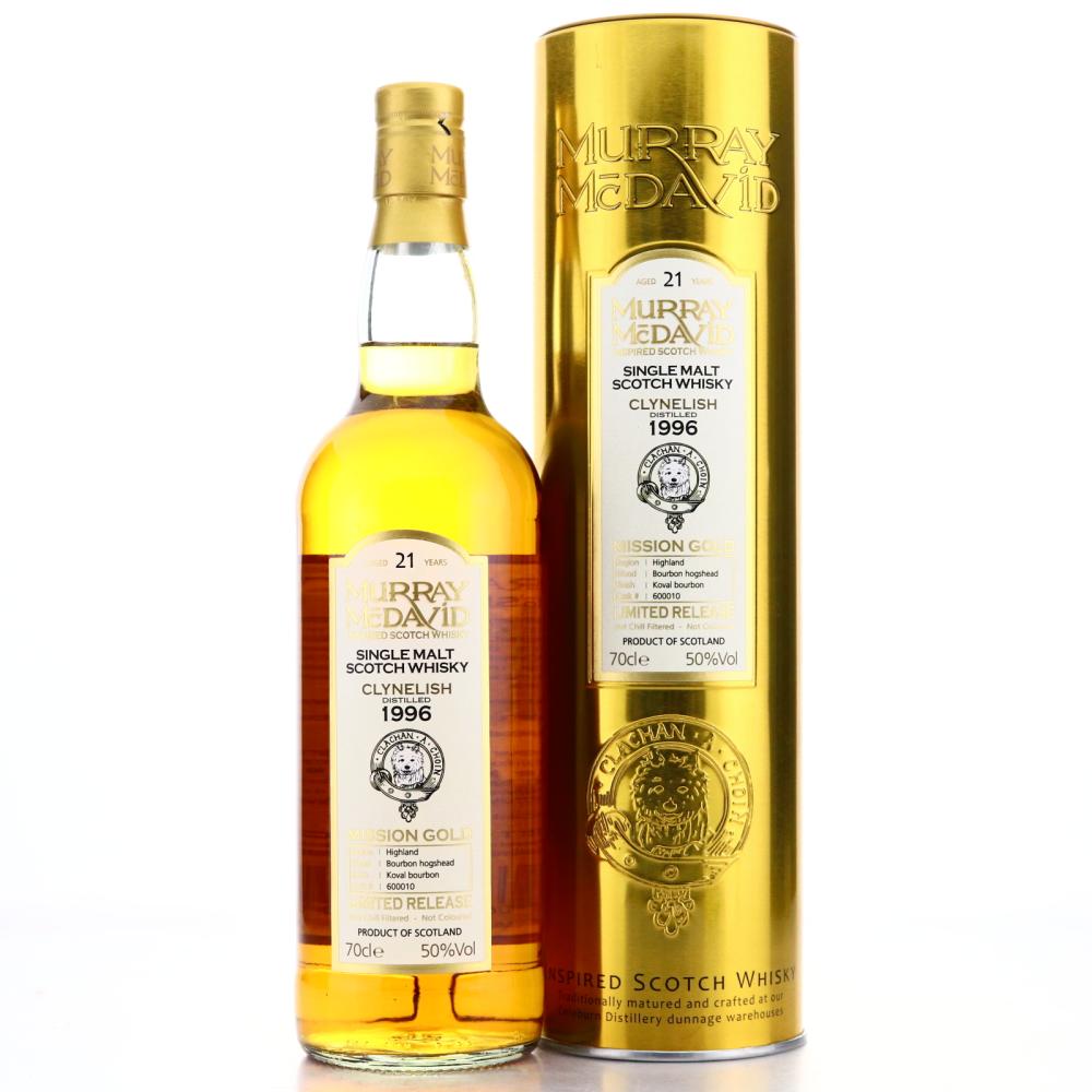 Clynelish 1996 Murray McDavid 21 Year Old Mission Gold