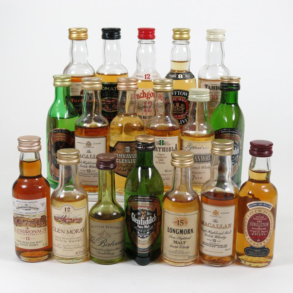 Miscellaneous Speyside Miniature Selection 18 x 5cl
