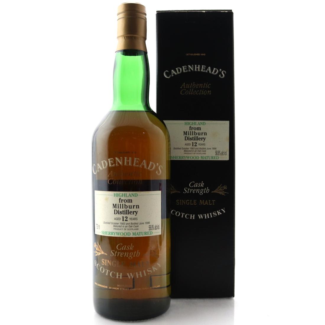 Millburn 1983 Cadenhead's 12 Year Old 75cl