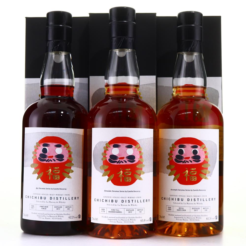Chichibu 2012 Darumas Series 3 x 70cl