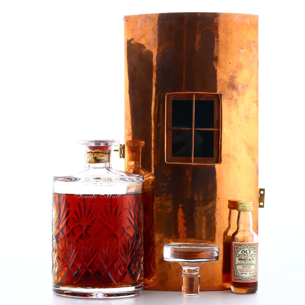 Mortlach 1938 Gordon and MacPhail 60 Year Old Decanter with Miniature
