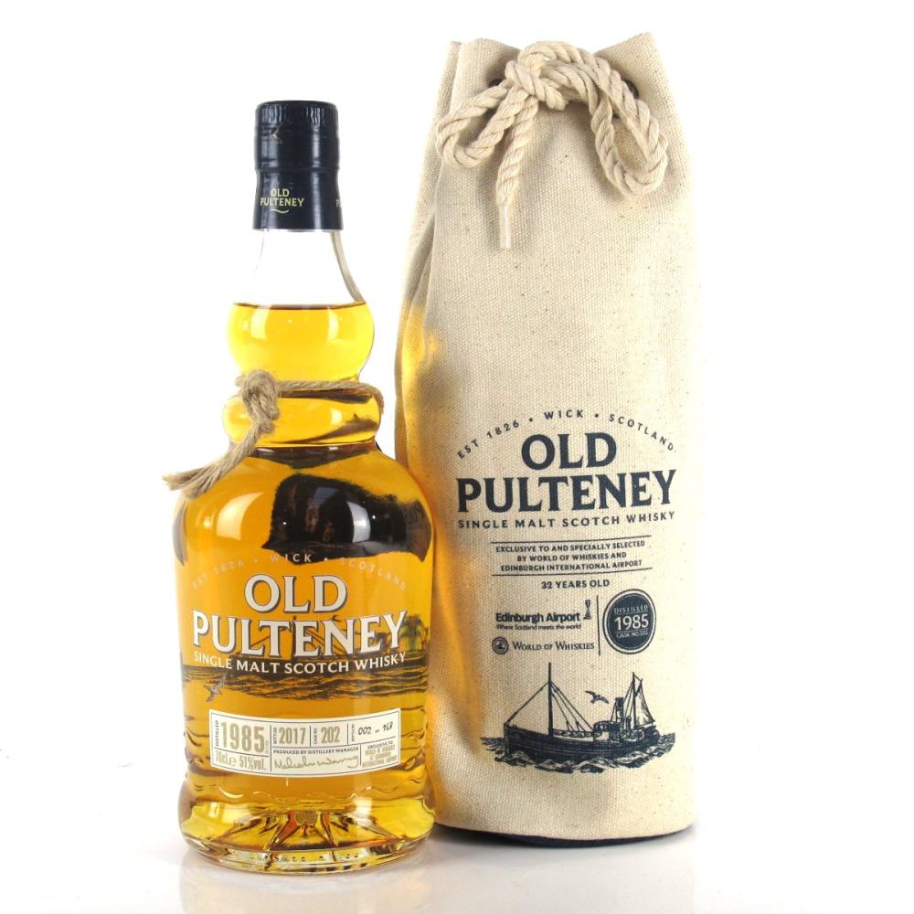 Old Pulteney 1985 Single Cask #202 / Travel Retail Exclusive / Bottle No.2