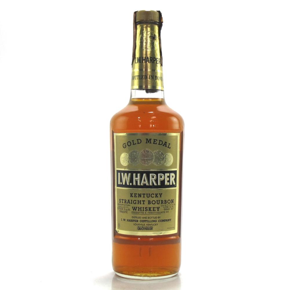 I.W. Harper Gold Medal Bottled in Bond Bourbon 1970s