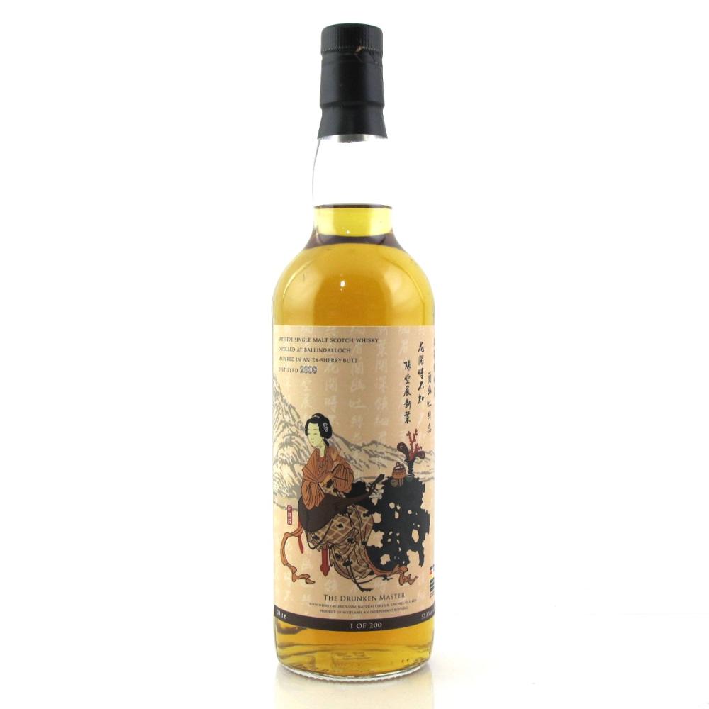 Speyside Single Malt 2008 Whisky Agency 'Ballindaloch'  / The Drunken Master