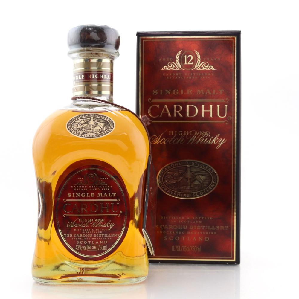 Cardhu 12 Year Old Single Malt 75cl / South African Import