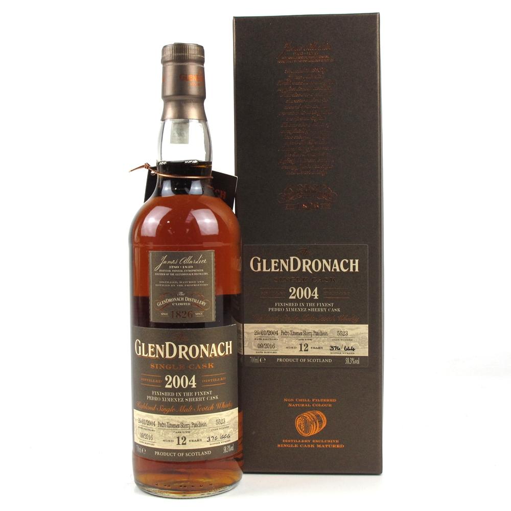 Glendronach 2004 Single Cask 12 Year Old # 5523