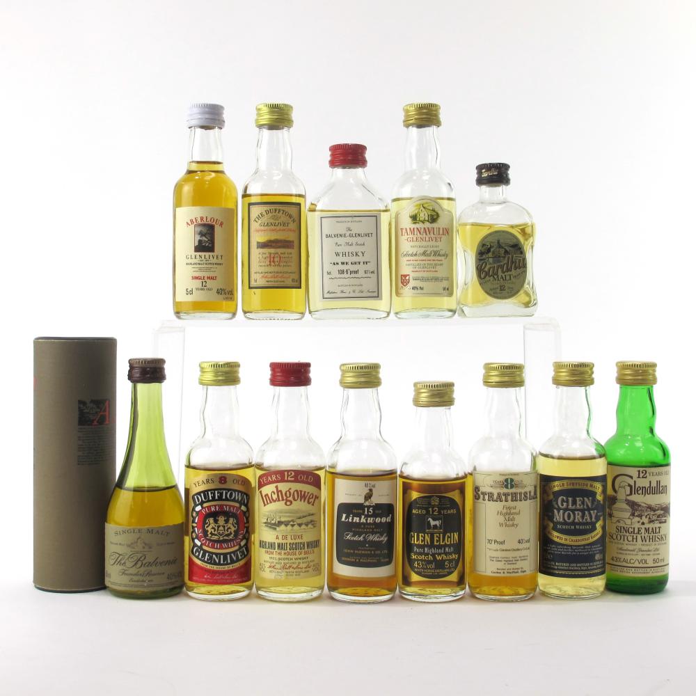 Speyside Single Malt Miniature Selection 13 x 5cl