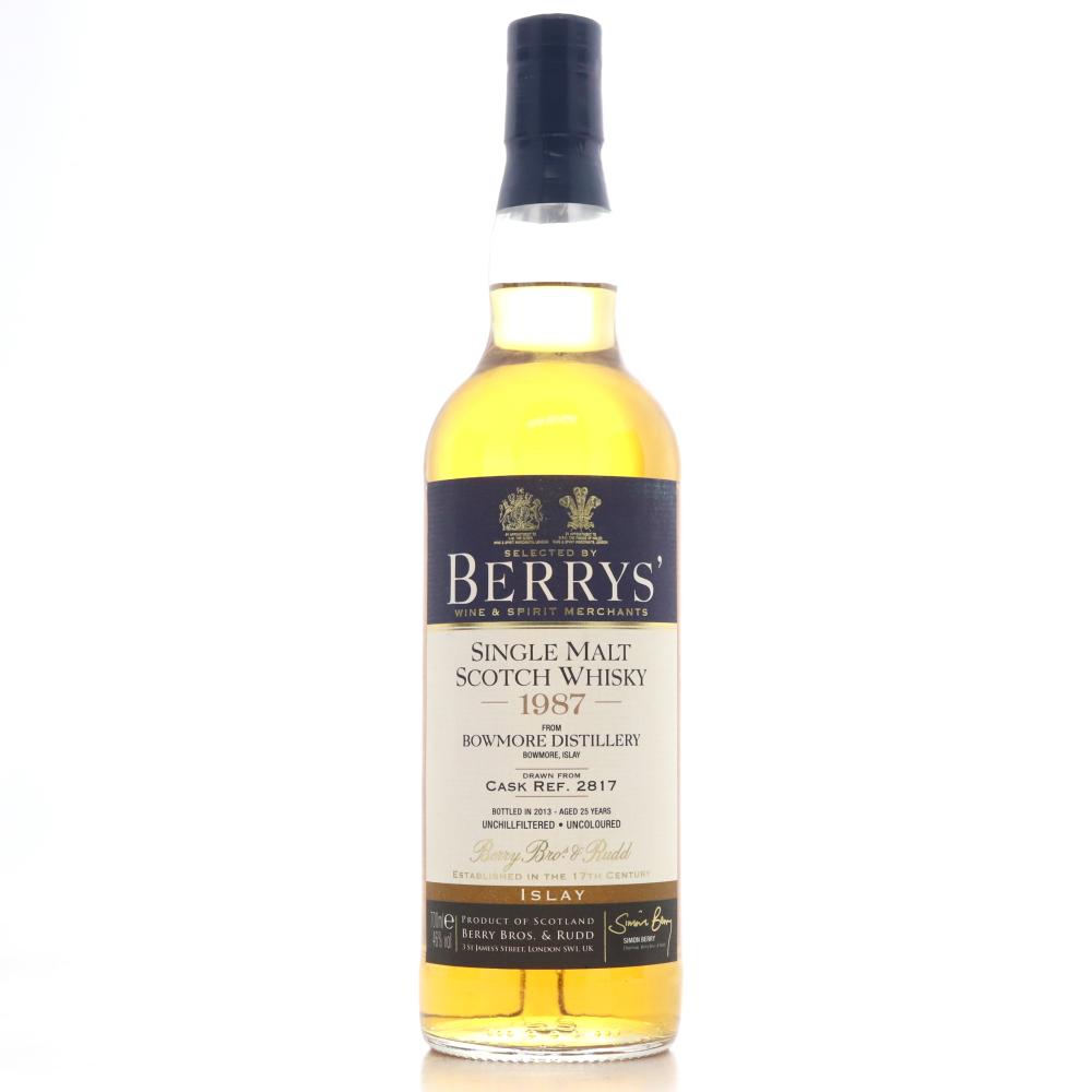 Bowmore 1987 Berry Brothers and Rudd 25 Year Old