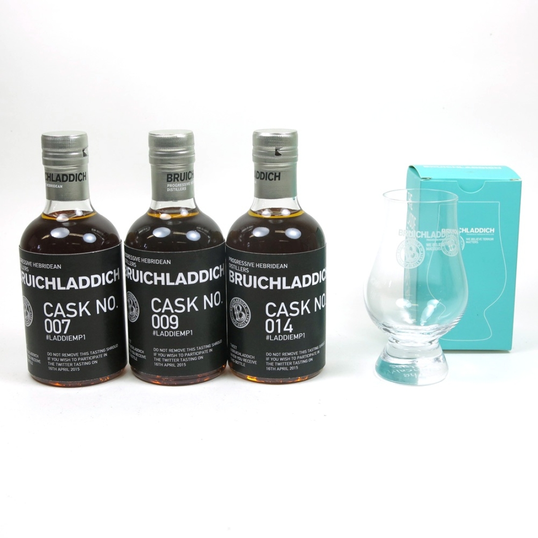 Bruichladdich Micro Provenance Laddie 3 x 20cl / Including Glass