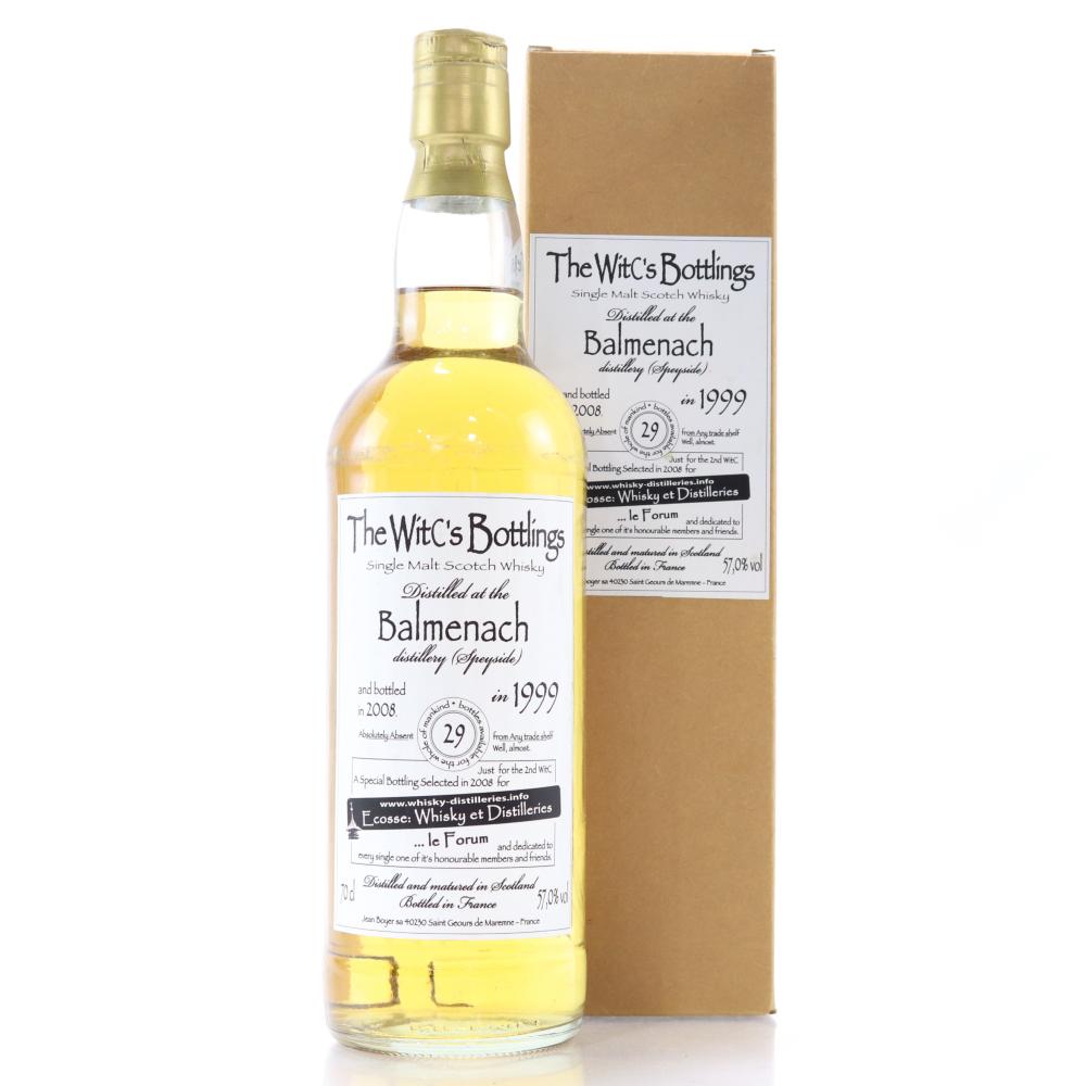 Balmenach 1999 Ecosse: Whisky et Distilleries Forum / WitC's Bottlings