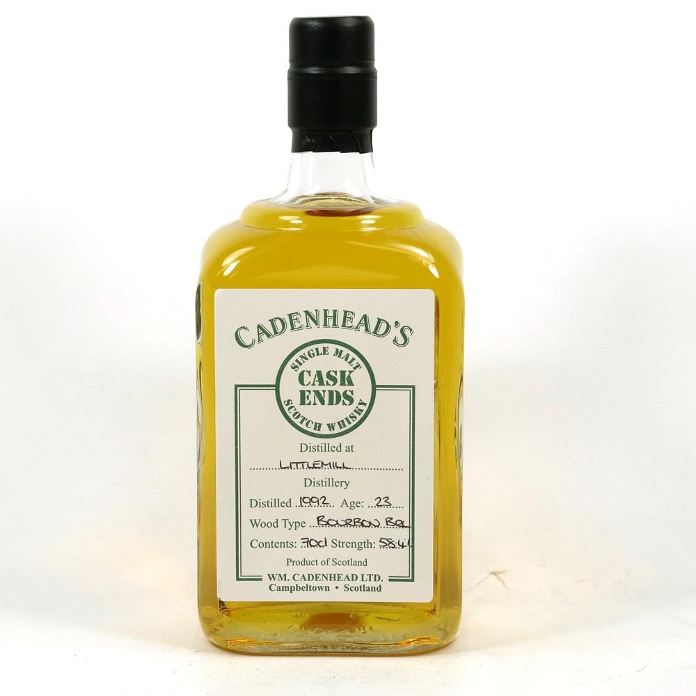 Littlemill 1992 Cadenhead's Cask Ends 23 Year Old