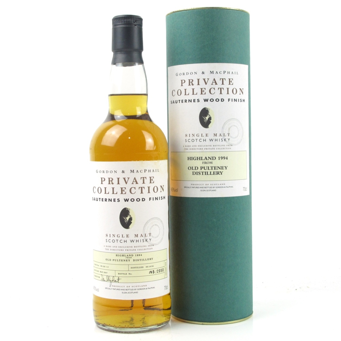 Old Pulteney 1994 Gordon and MacPhail Sauternes Wood Finish