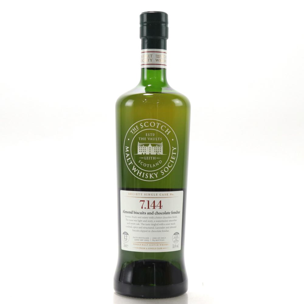 Longmorn 2003 SMWS 12 Year Old 7.144