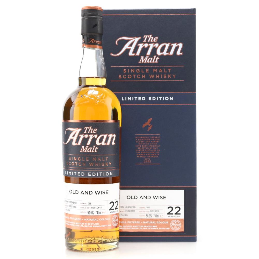 Arran 1996 Single Sherry Cask 22 Year Old #55 / Old and Wise