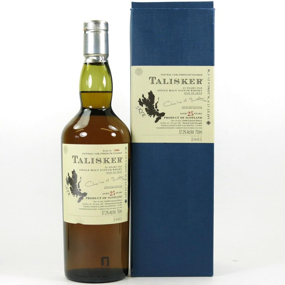 Talisker 25 Year Old 2005 Release / Us Import 75cl
