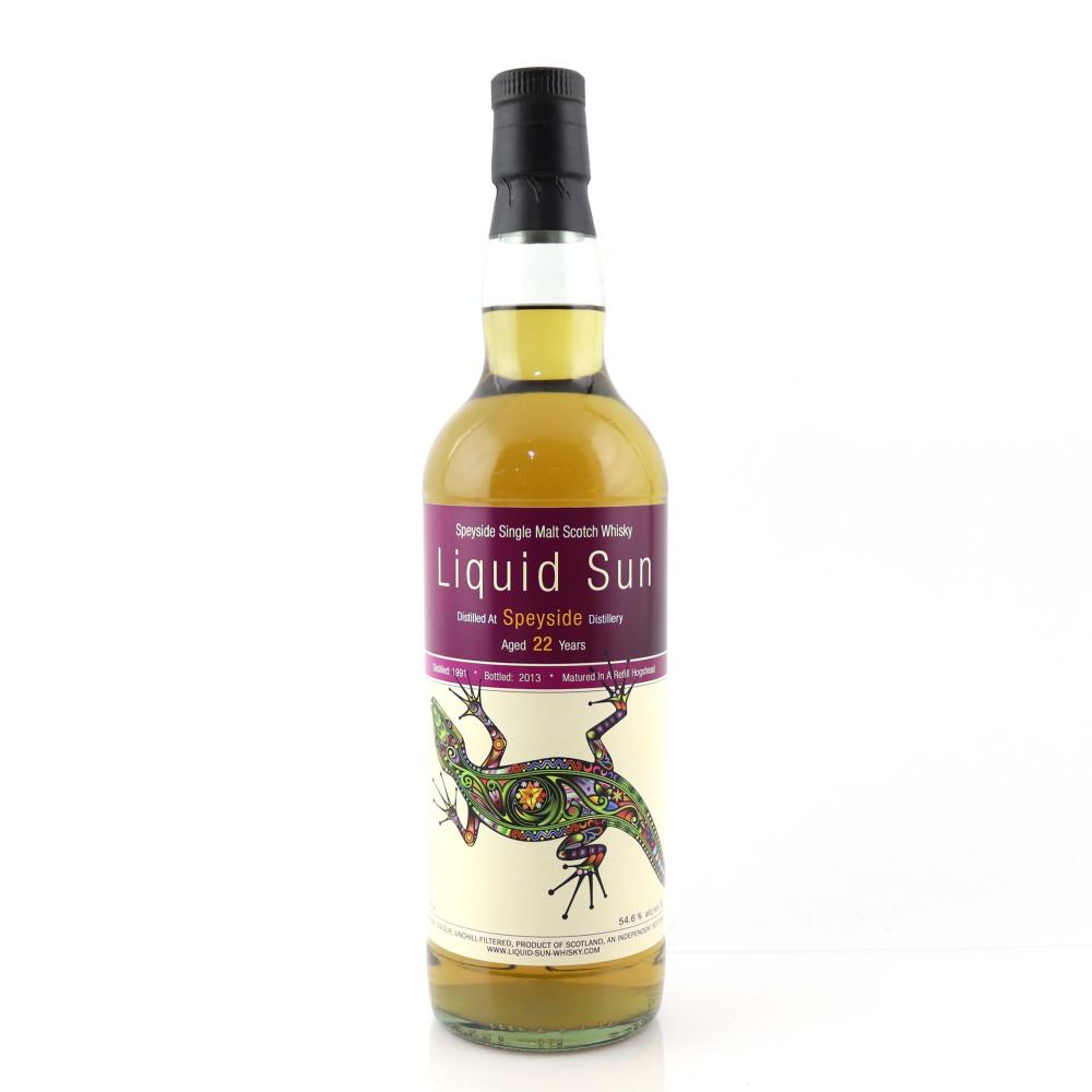 Speyside Single Malt 1991 Liquid Sun 22 Year Old