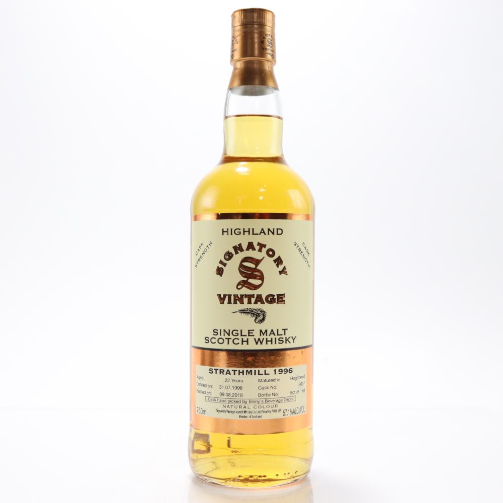 Strathmill 1996 Signatory VIntage 22 Year Old 75cl / Binny's
