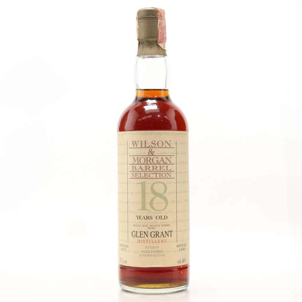 Glen Grant 1977 Wilson and Morgan 18 Year Old