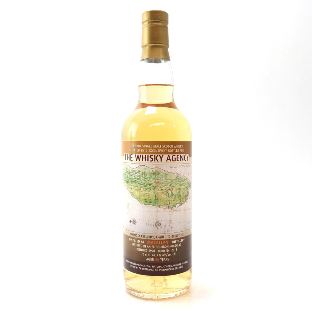 Macallan 1990 Whisky Agency 23 Year Old / Formosa Exclusive